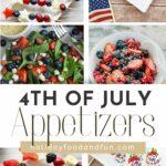 4th of July appetizers pin