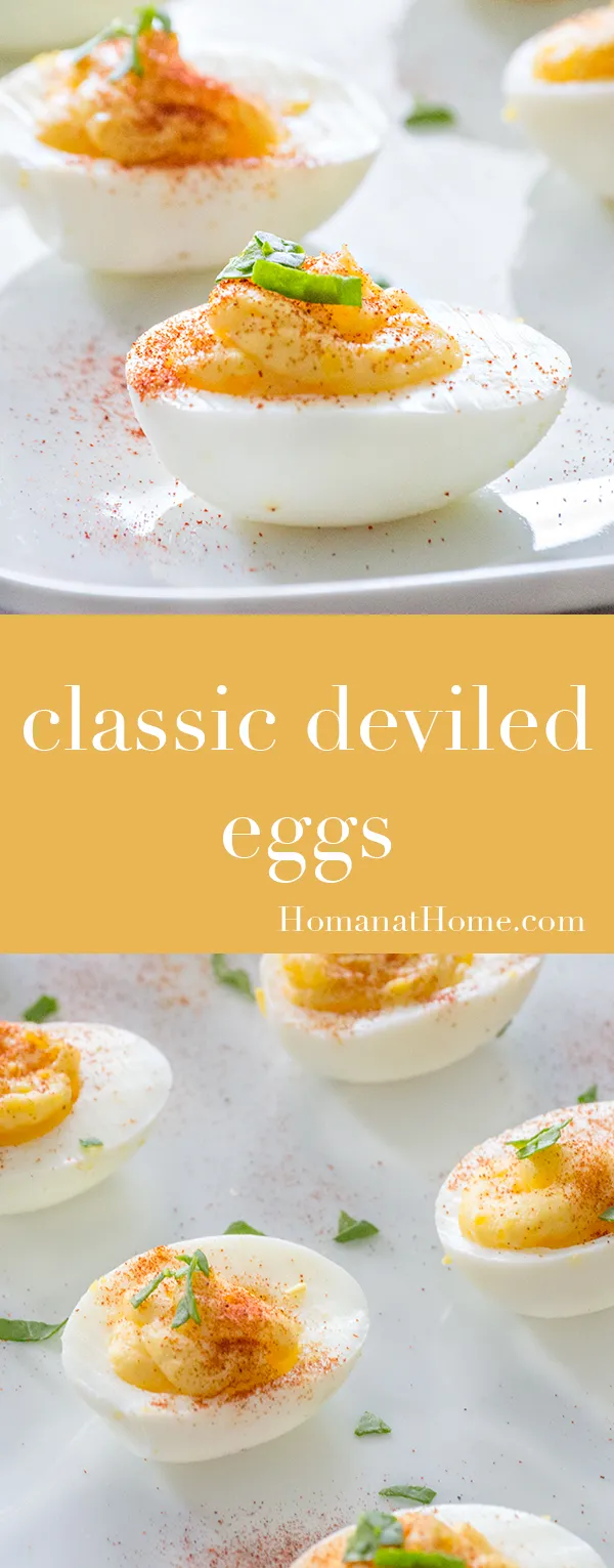 Classic deviled eggs