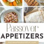 Passover appetizers pin