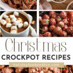 Christmas Crockpot Recipes pin