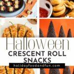 Halloween Crescent Roll Snacks pin