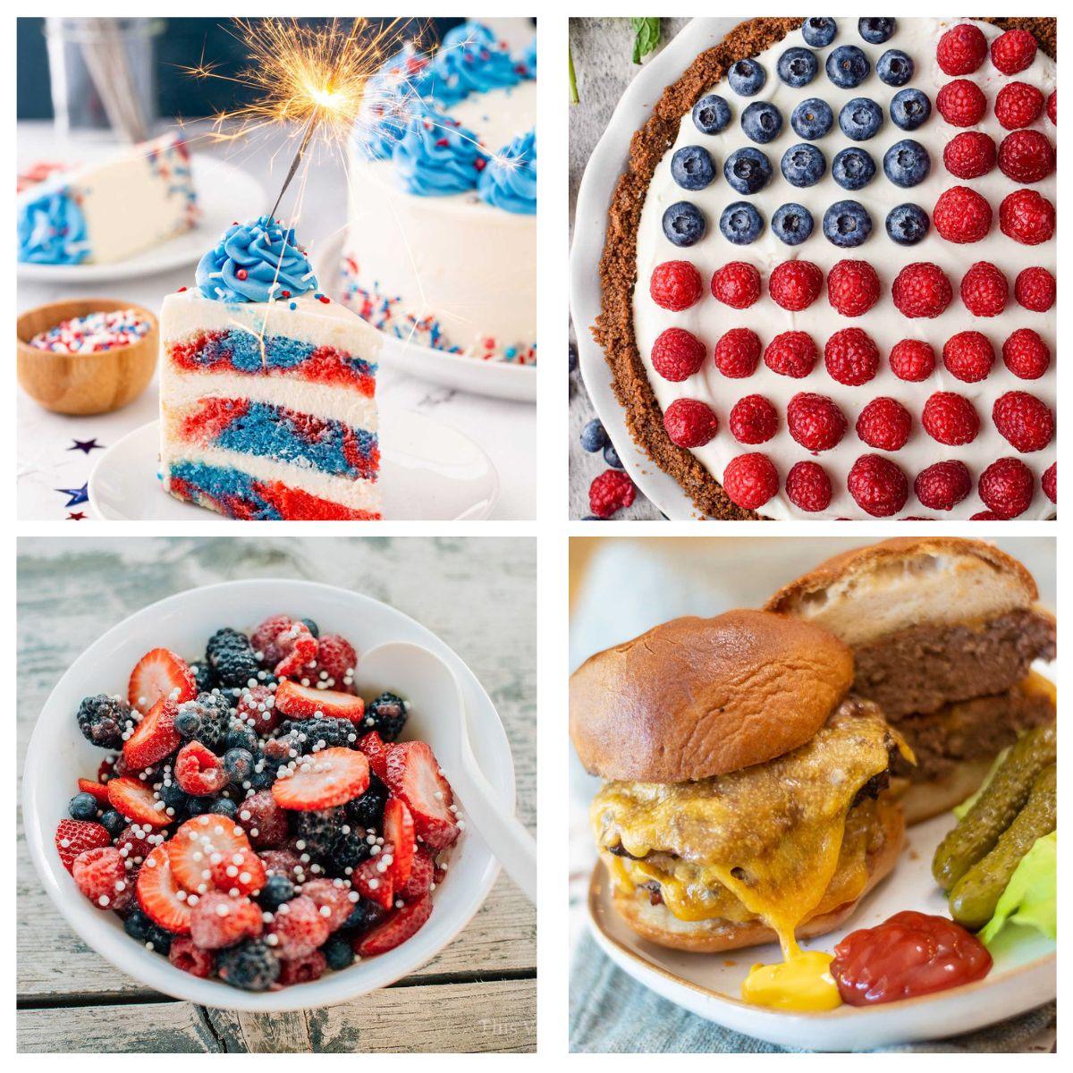 Best 4th of July Foods collage