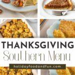 Best Southern Thanksgiving Menu pin