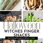 Halloween witches finger snacks pin