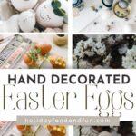 Hand Decorated Easter Eggs pin