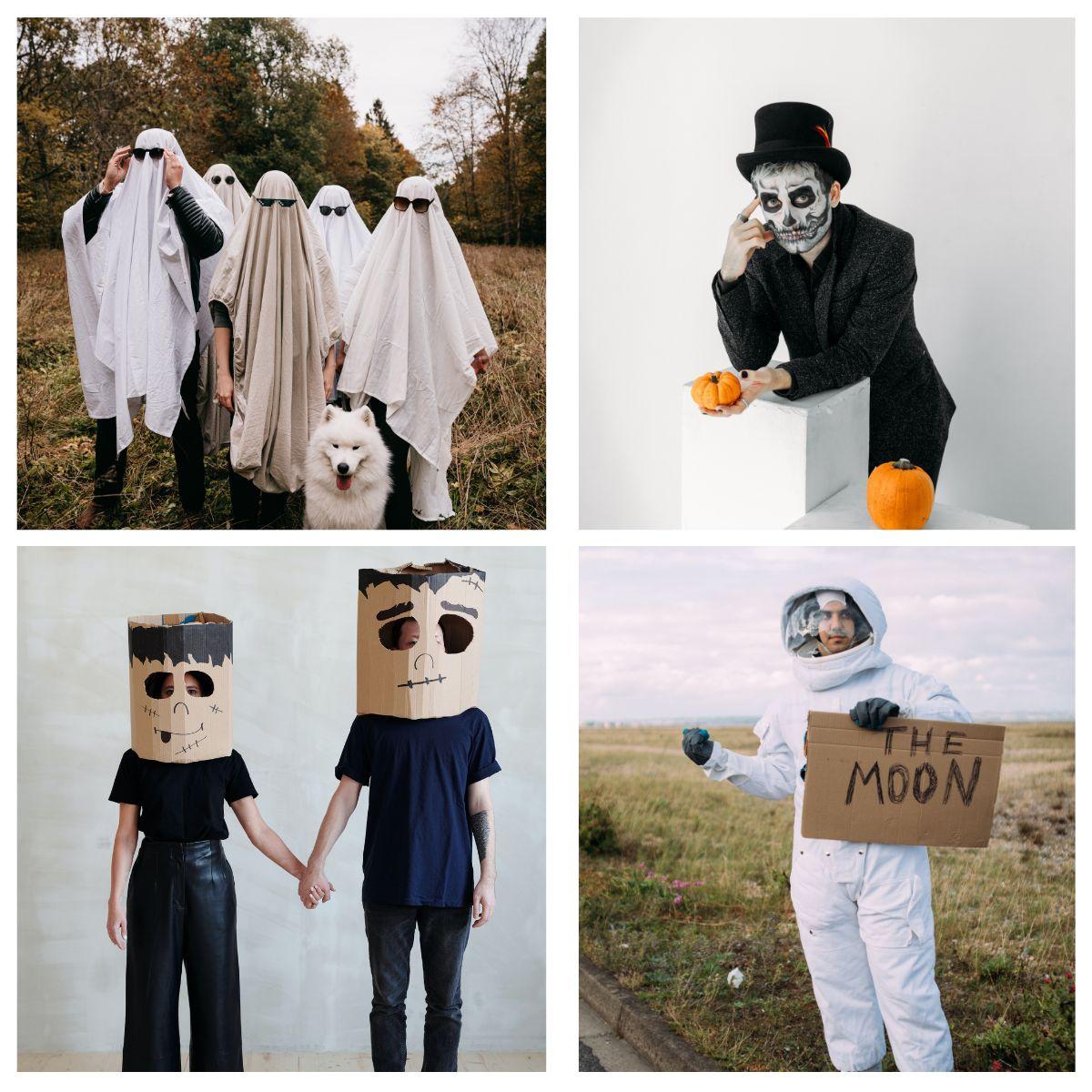 Last Minute Guy Halloween Costume Ideas collage