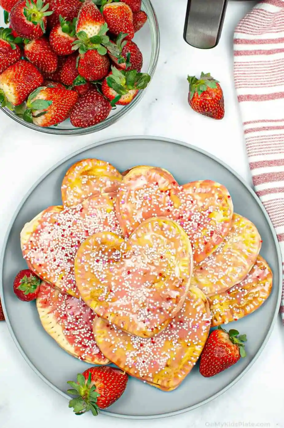 Homemade strawberry poptarts