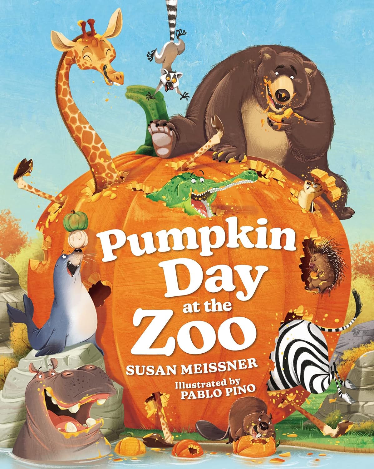 pumpkin day at the zoo book
