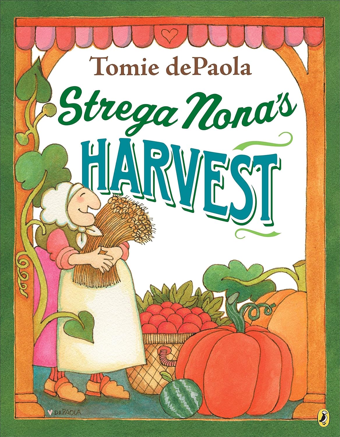 strega nona's harvest book