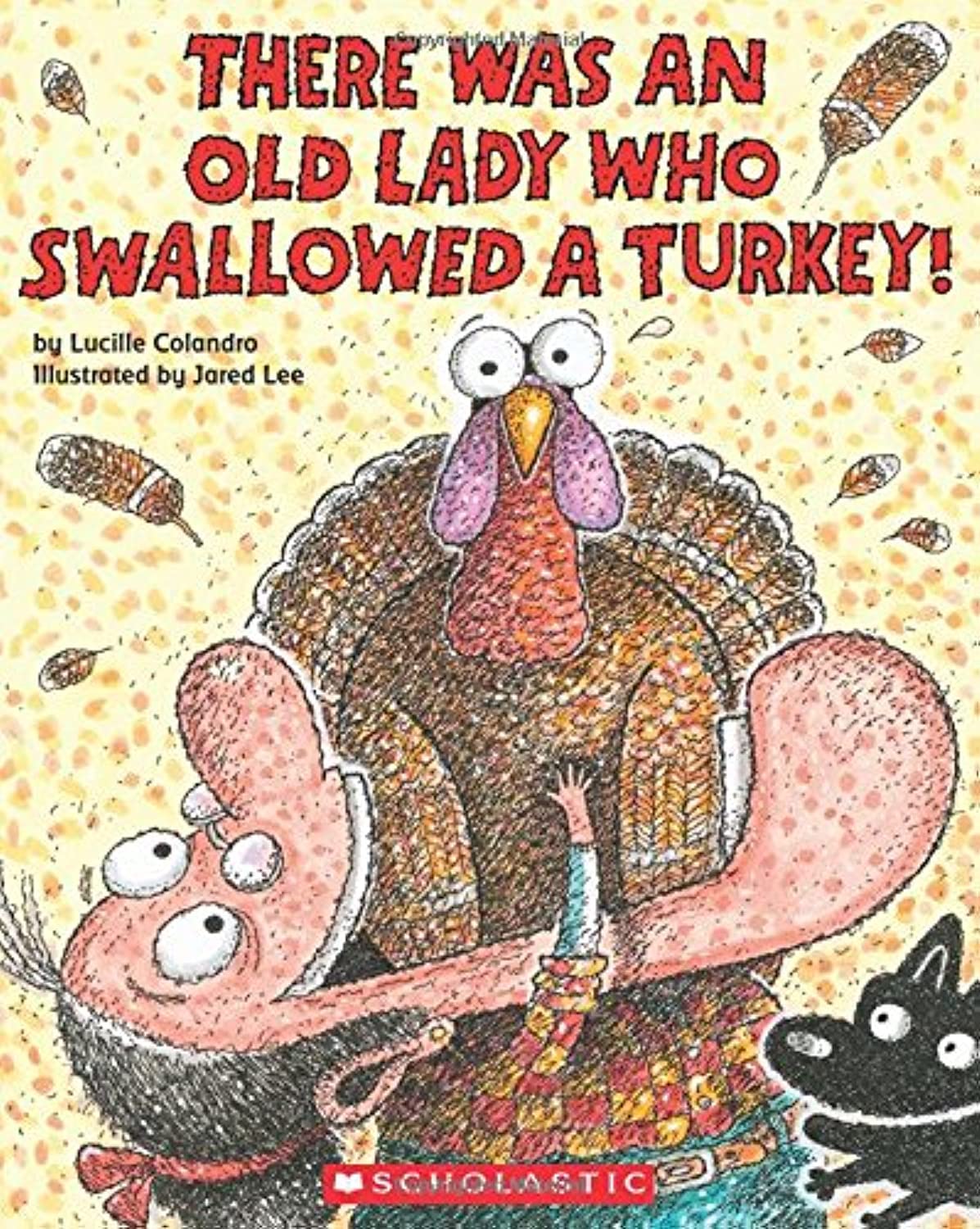the old lady who swallowed a turkey book