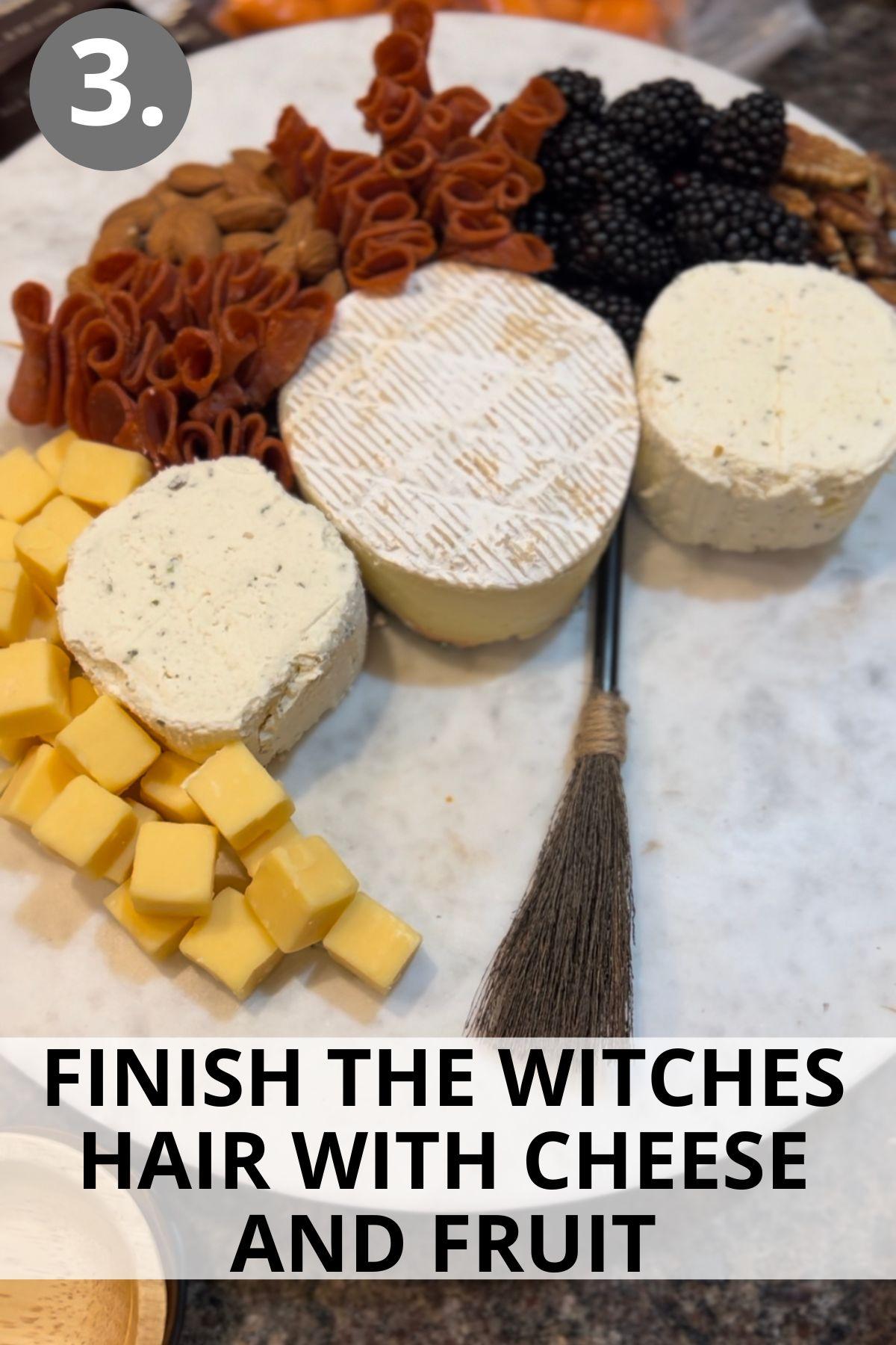 Hocus Pocus Charcuterie Board step by step instructions