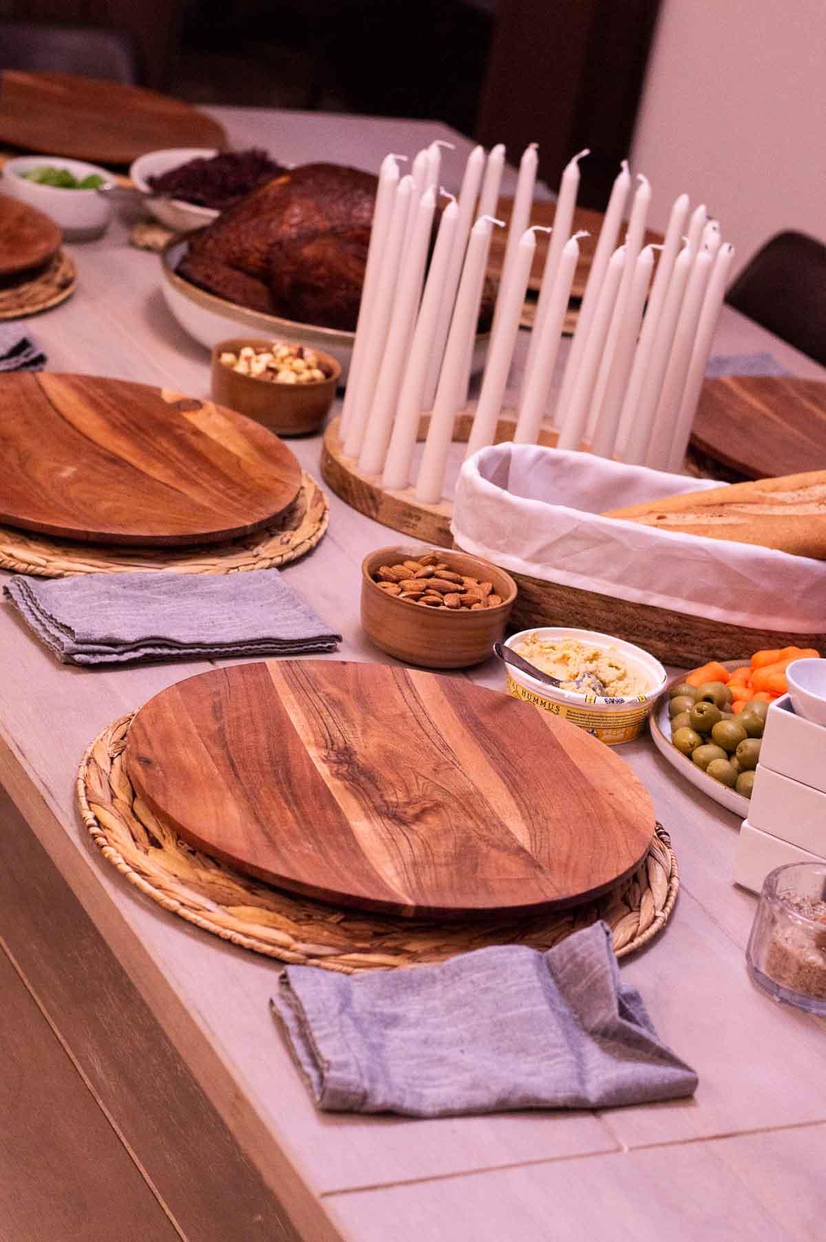 Bethlehem Dinner Tradition tablescape