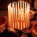 Bethlehem Dinner Tradition lit Immanuel wreath