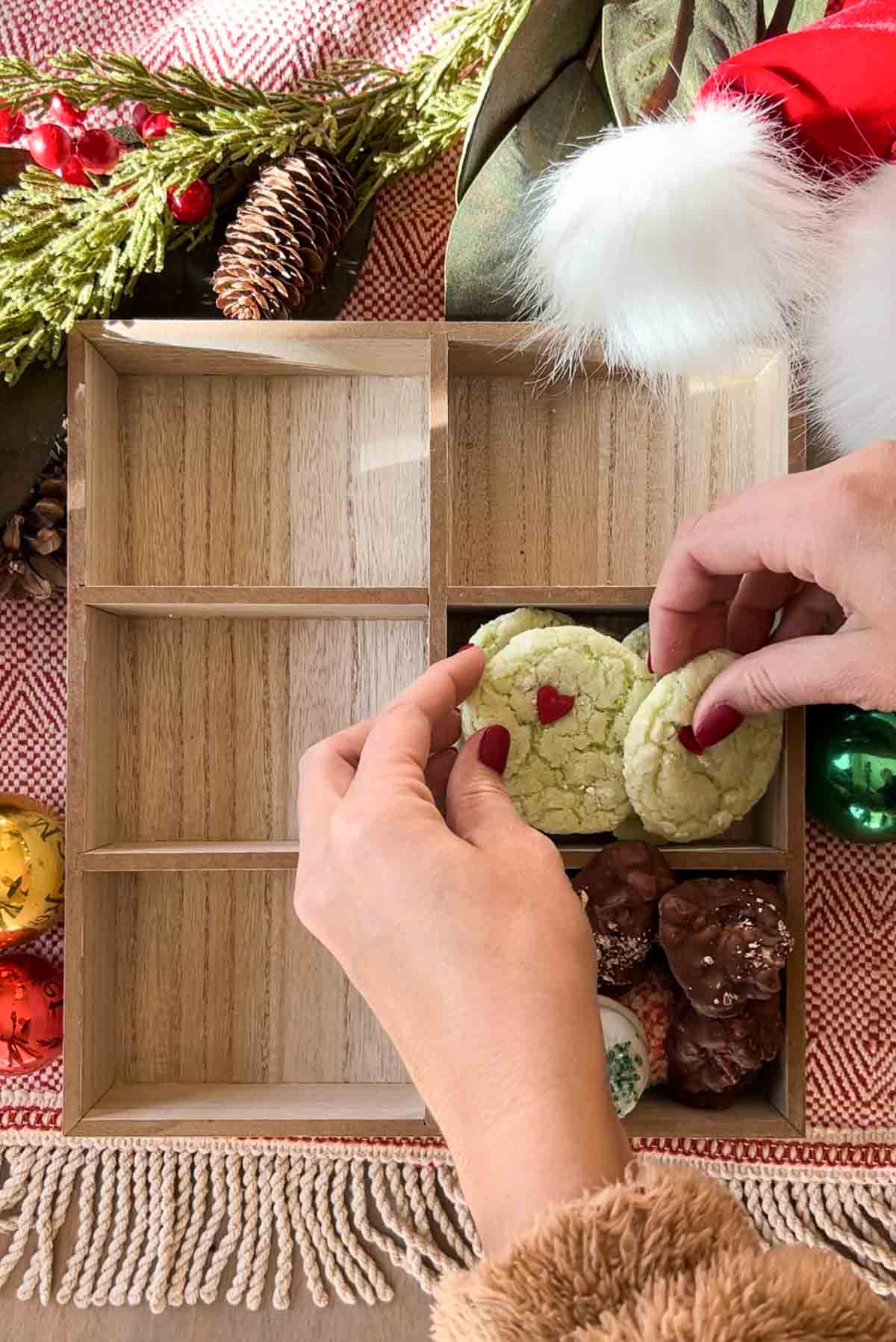 Holiday Cookie Boxes Step by Step